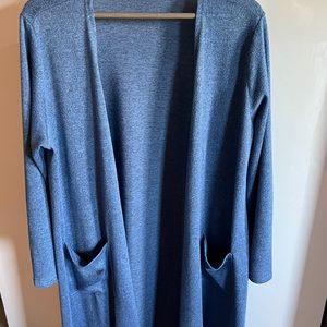 Lularoe Sarah Pocket Cardigan, Size Large